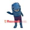 Joyful Baby Dolphin In Shorts Mascot Costume