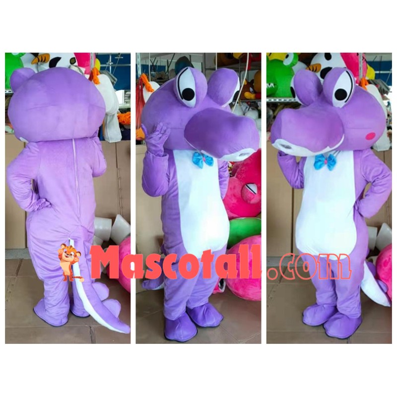 Bright Color Cute Baby Crocodile Mascot Costume for Party