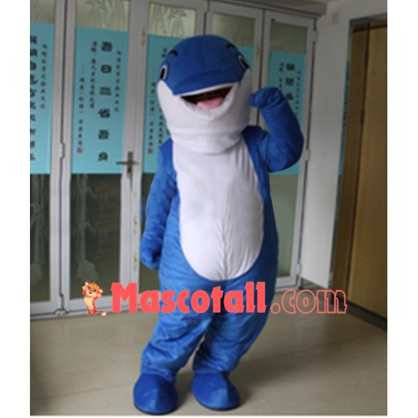 Customized Version of The Gentle Dolphin Adult Mascot Costume