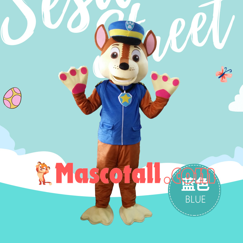 Funny Educational Cartoon Paw Patrol Mascot Costume