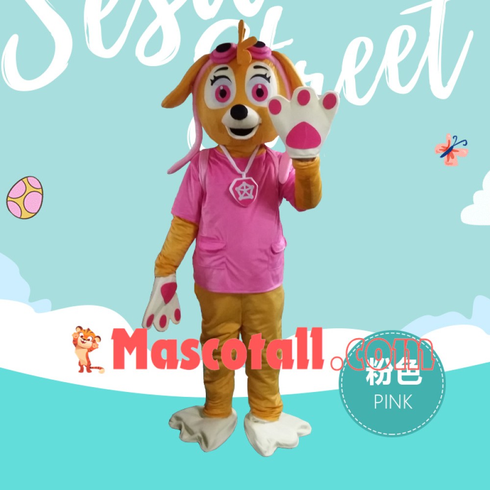 Funny Educational Cartoon Paw Patrol Mascot Costume