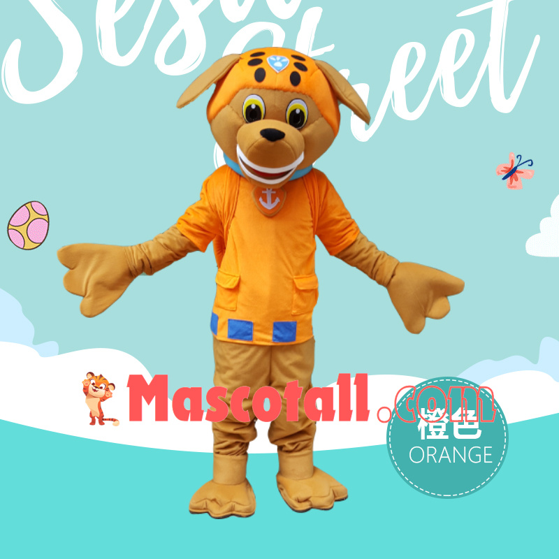 Funny Educational Cartoon Paw Patrol Mascot Costume