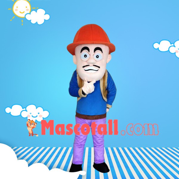 Logging Team Owner The Logger Vick Cartoon Mascot Costume
