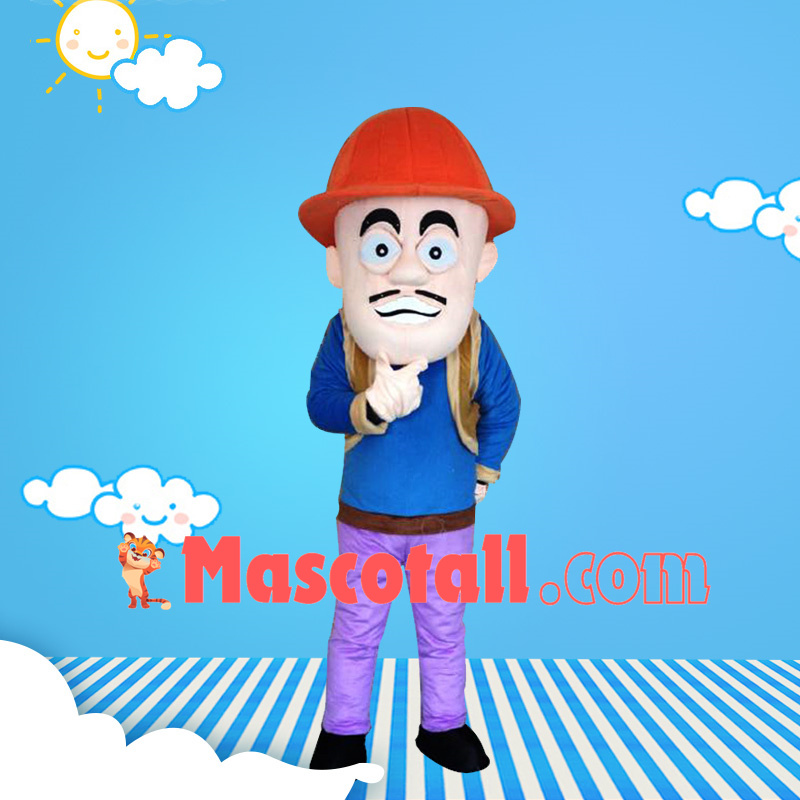 Logging Team Owner The Logger Vick Cartoon Mascot Costume