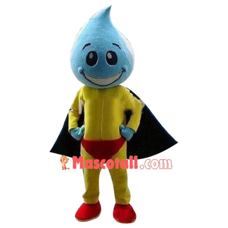 Colorful Water Droplet Mascot Costumes
