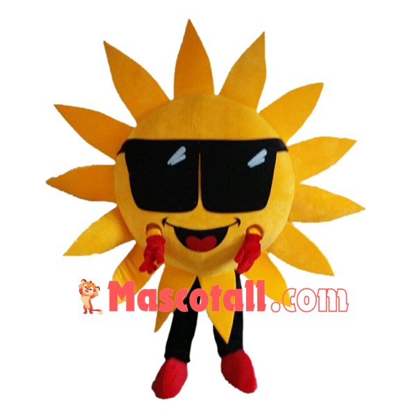 Mr.Sun Sunflower Mascot Costume