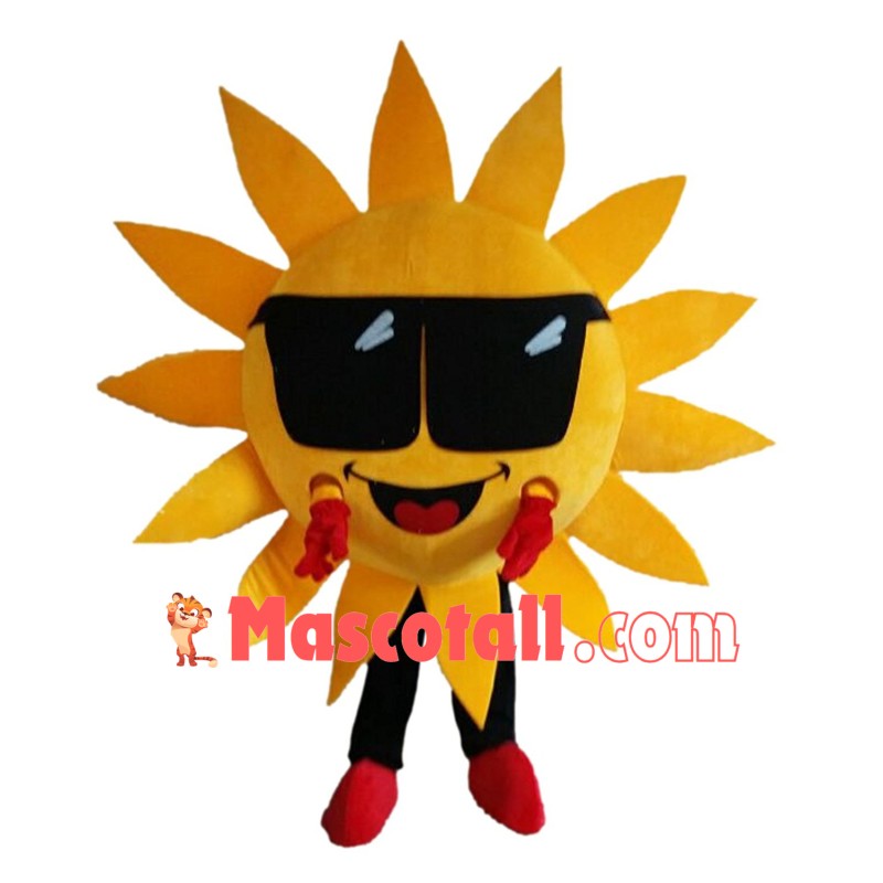 Mr.Sun Sunflower Mascot Costume