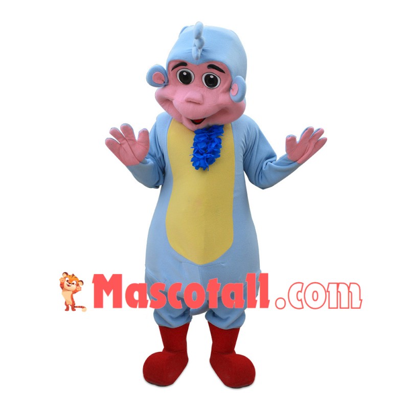 Monkey Explorer Mascot Costume