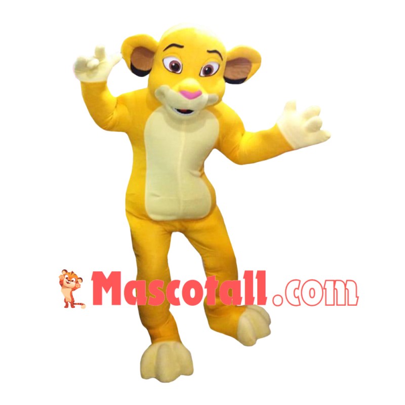 Lion King Costume Simba 2 Mascot Costume