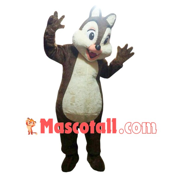 Mouse Clubhouse Chipmunks Chip Mascot Costume