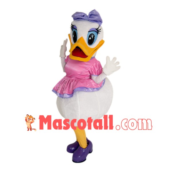Mouse Clubhouse Miss Duck Daisy Duck Mascot Costume