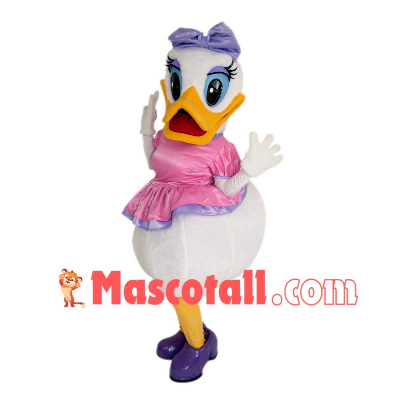 Mouse Clubhouse Miss Duck Daisy Duck Mascot Costume