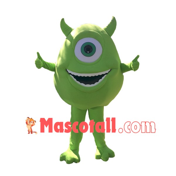 Mike Wazowski Mascot Costume