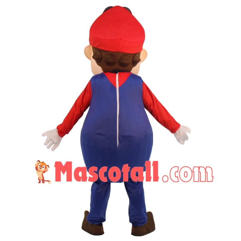 Super Mario Odyssey Adult Hat Mascot Costume Fancy Dress Lovely Brothers Suit For Halloween Party Event
