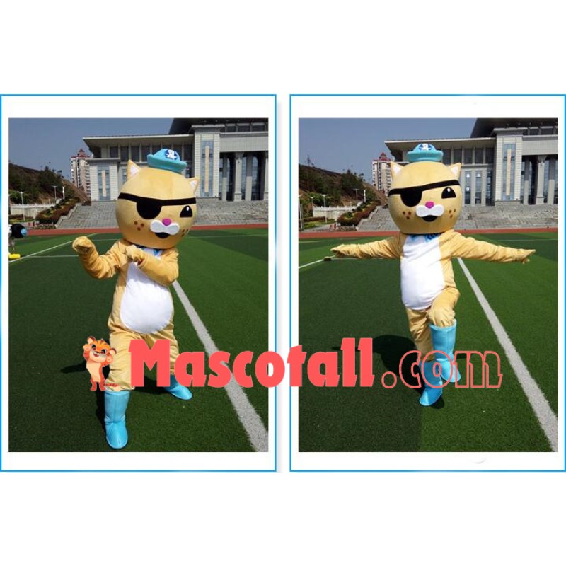 The Octonauts Barnacles Kwazii Peso Shellington Mascot Costumes