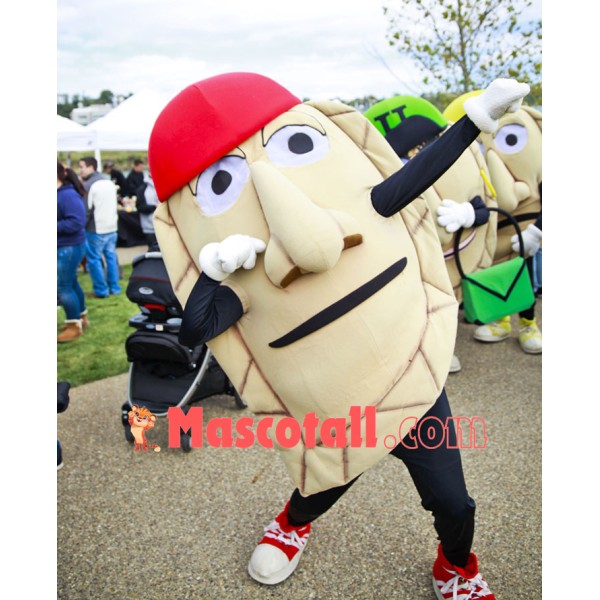 Pierogi Mascot Costume Pirates Food Advertising Restaurant Costume