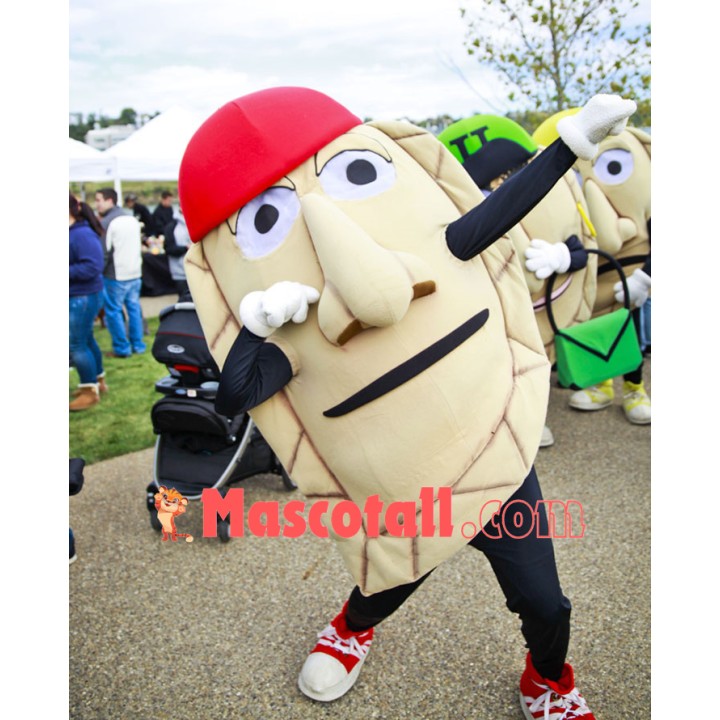 Pierogi Mascot Costume Pirates Food Advertising Restaurant Costume