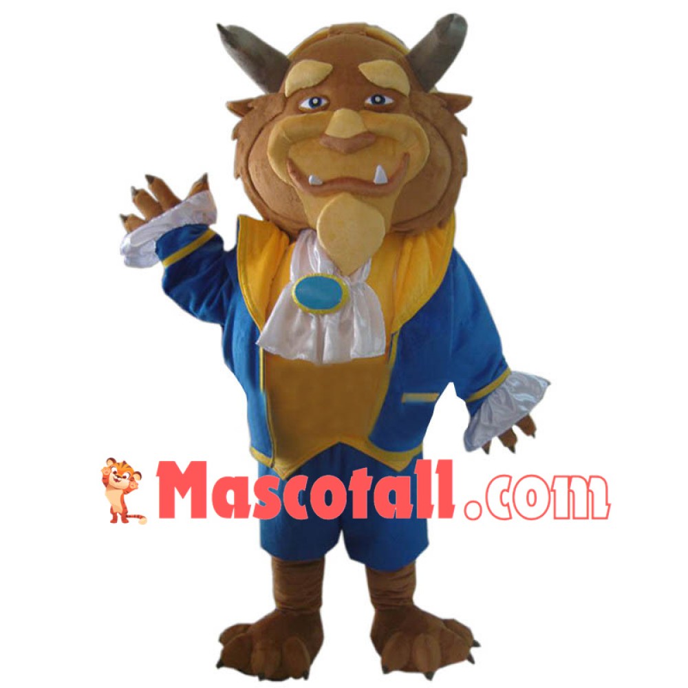 Beast Mascot Costume From Beauty and the Beast Fancy Dress