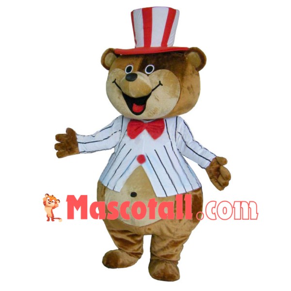 Huge Teddy Mascot Costumes Brown Bear Costumes