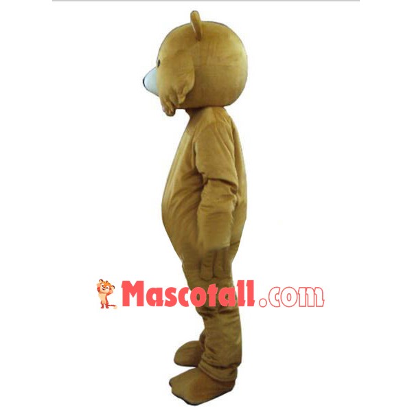 Brown Bear Adult Mascots Costume Fancy Dress Free Shipping