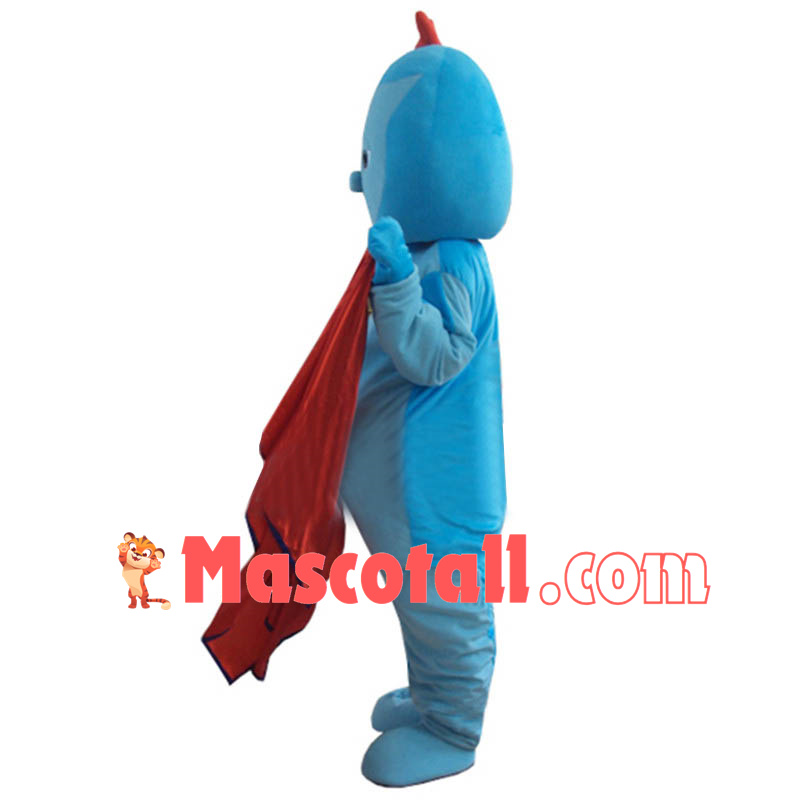 Iggle Piggle Mascot Costume In The Night Garden Cosplay Fancy Dress