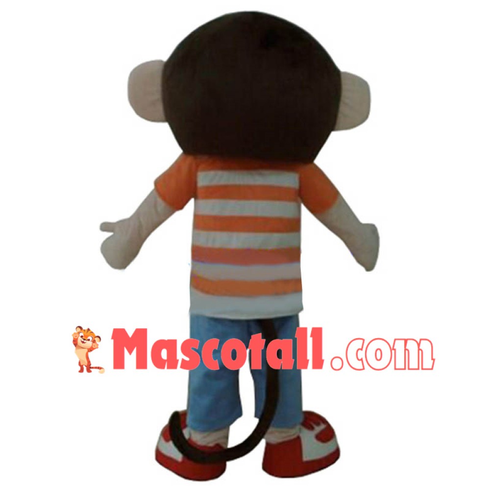 Monkey Adult Animal Cartoon Character Mascot Costume