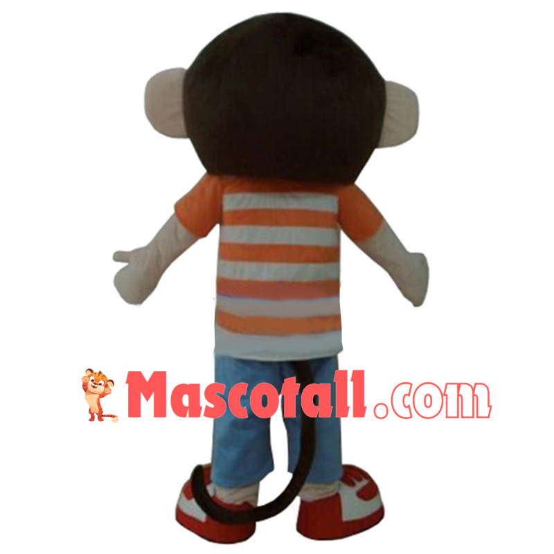 Monkey Adult Animal Cartoon Character Mascot Costume