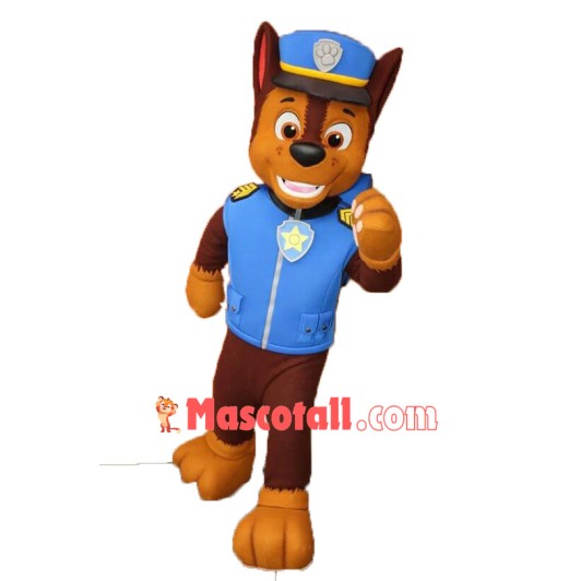 Top Quality Paw Patrol Chase Mascot Costume