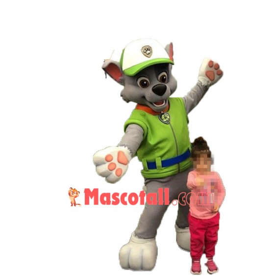 Best Quality Paw Patrol Rocky Mascot Costume