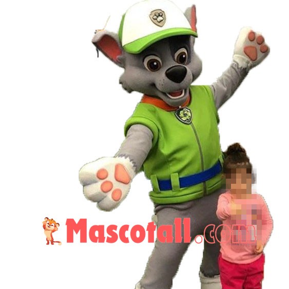 Best Quality Paw Patrol Rocky Mascot Costume