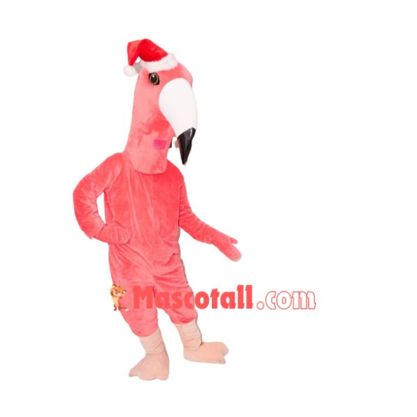 Christmas Flamingo Mascot Costume