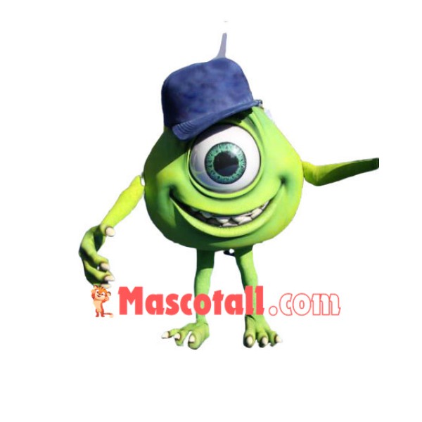 Top Quality Mike Wazowski Mascot Costume
