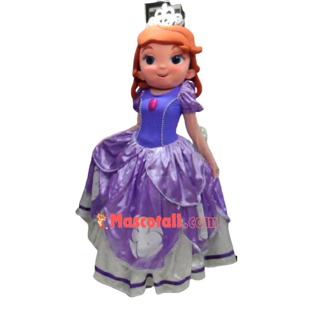 Princess Sofia Adult Mascot Costume