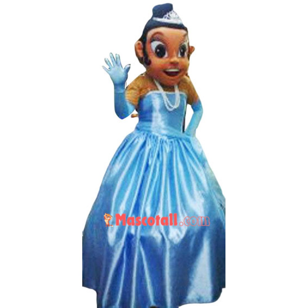 Princess Tiana Mascot Costume