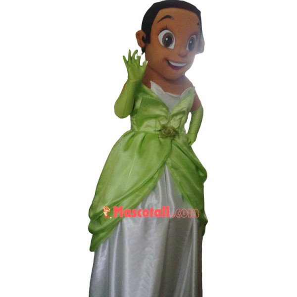 Princess Tiana Mascot Costume Adult Costume