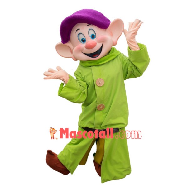 Dopey Dwarf Mascot Costume