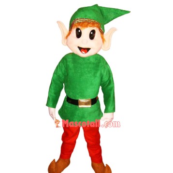 Cheap Elf Mascot Costume Adult Costume
