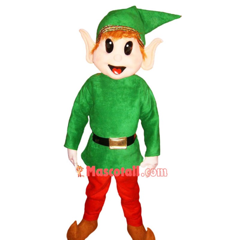 Cheap Elf Mascot Costume Adult Costume