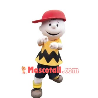 High Quality Charlie Brown Mascot Costume