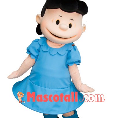 High Quality Lucy Girl Mascot Costume