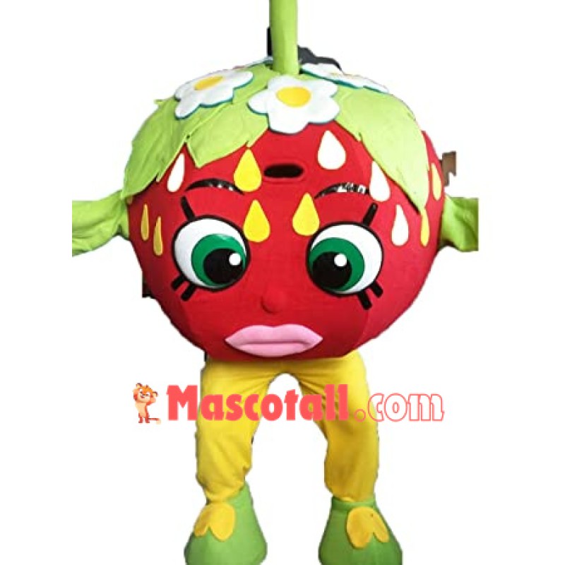 Funny Strawberry Mascot Costume