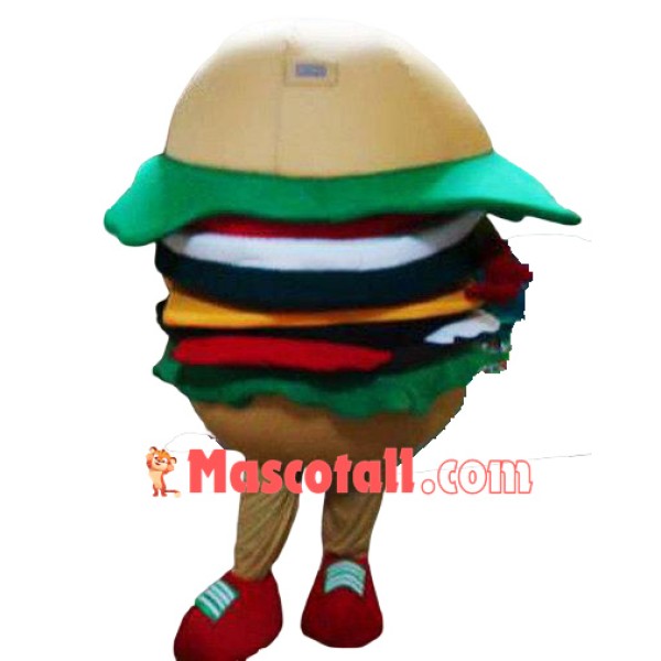 Top Quality Hamburger Mascot Costume