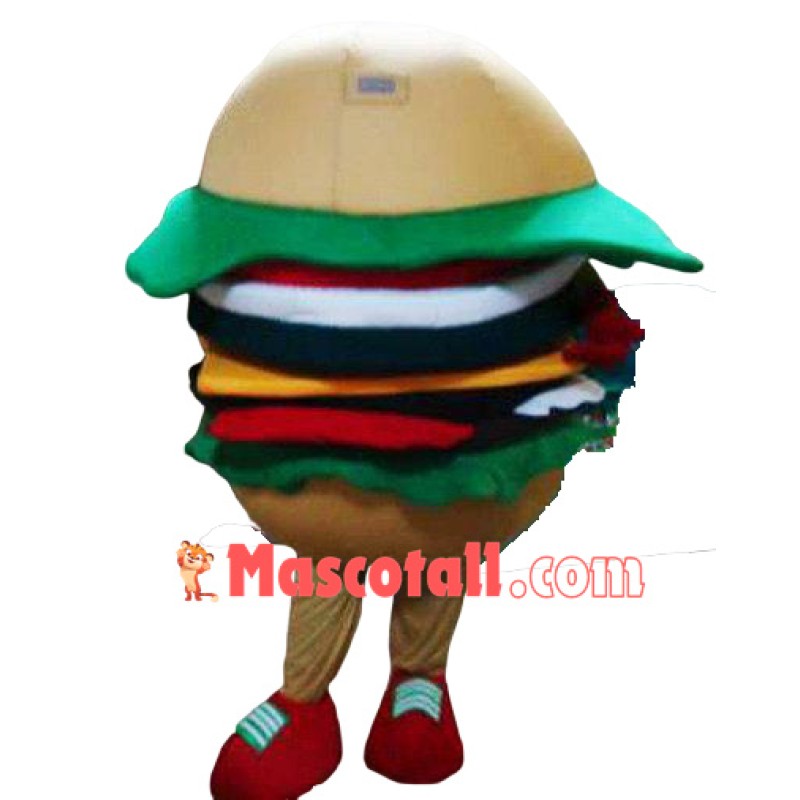 Top Quality Hamburger Mascot Costume