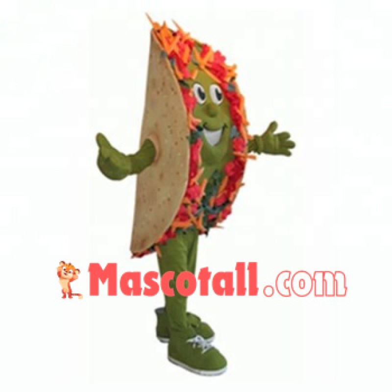 Taco Food Mascot Costume