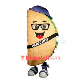 Happy Lightweight Taco Mascot Costume