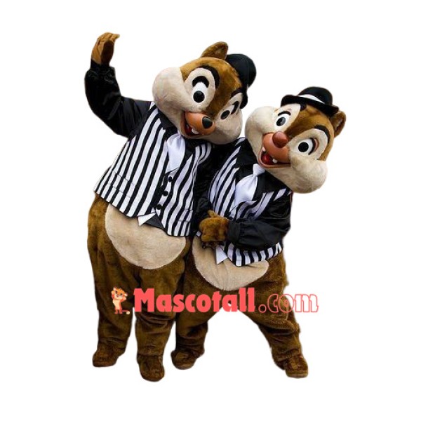 Best Quality Chip & Dale Chipmunk Mascot Costume