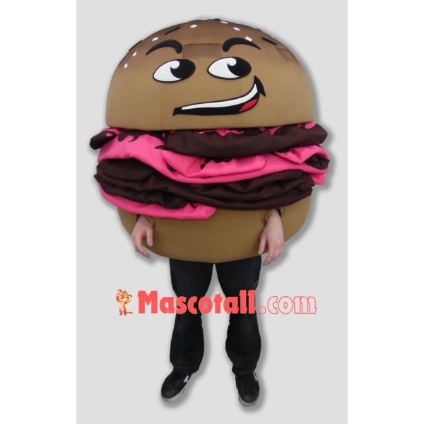 Delicious Hamburger Mascot Costume
