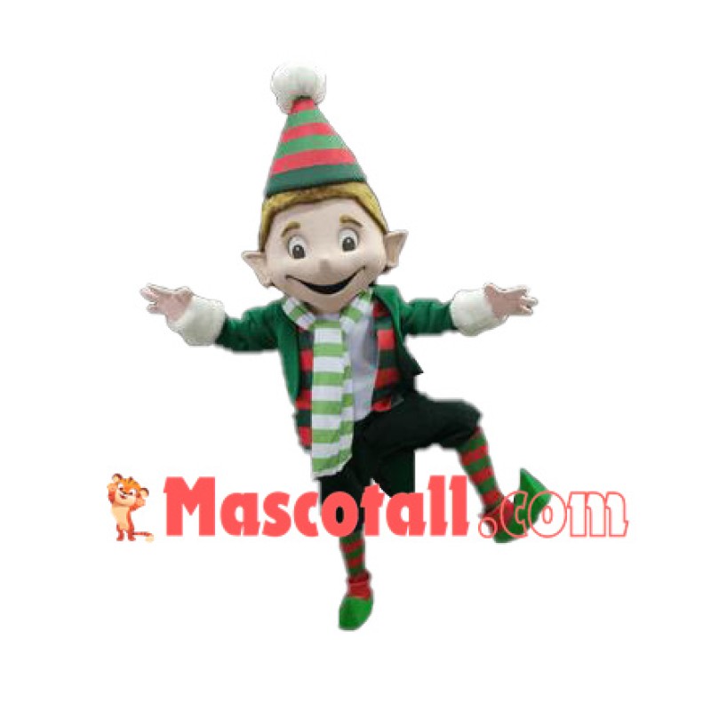 Big Elfie Mascot Costume