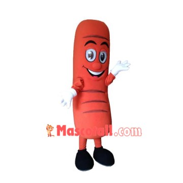 Happy Hot Dog Mascot Costume