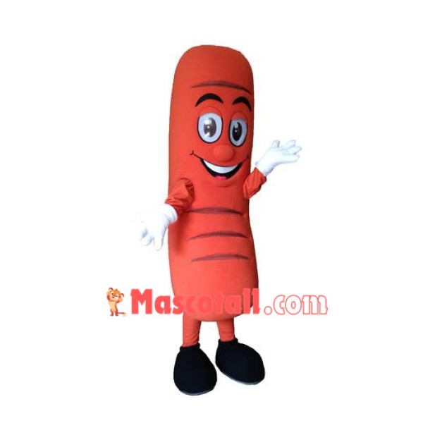 Happy Hot Dog Mascot Costume